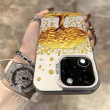 1pcs Golden Coin Tree Phone Case Compatible with Apple Phone 17ProMax 16 15 14 13 12 11ProMax Pro Xs Max XS X 7plus 8plus Galaxy S21 S22 S23 S24 S25 Ultra Antidrop Phone Case Silicone Vintage Light Luxury Style Elegant Stunning Can Be Given To Friends Can Be Given To A Lover - Plateado - Ver 2