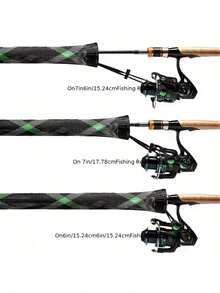 Ống bọc cần câu bằng lưới PET dệt, bền chắc, bảo vệ cần câu và tăng cường khả năng ném mồi, phù hợp với cần câu cá trê, cần câu cá trên băng, cần câu cá ruồi và cần câu Spey hai tay. - Nhiều màu - Xem 8