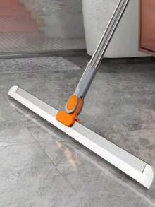 神奇硅胶扫帚，两用橡胶拖把，家用浴室地板橡胶拖把，可伸缩硅胶刮刀，超长超厚，方便清洁地板，适用于浴室和厨房，宠物毛发去除，家居必备