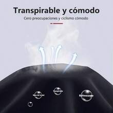 Impermeable Motociclista Refleante con Capuca Desmontable Trae de a Motocicl con Cubia  Zapato para ore y Muer - NegroyGris - Ver 6
