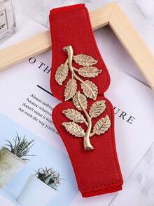 半件装个性化创意设计，宽腰带，女士束腰带，腰封，百搭套装连衣裙，通勤时尚 - 彩色 - 查看 6