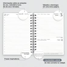 iscool 2026 Solid Colors Hardcover Agenda - Màu Lilac Tím - Xem 4
