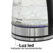 Hervidor LED de Vidrio Borosilicato 1.8L