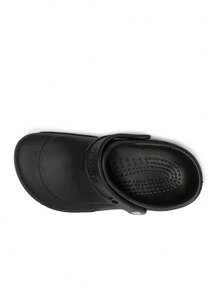 Crocs Giày lười Unisex thấm hút mồ hôi thoáng khí chống nắng chống gió giữ ấm đa năng logo trơn dễ giặt nhanh khô thể thao ngoài trời chạy bộ hàng ngày đi học nam nữ màu đen 10075-001 - đen - Xem 3
