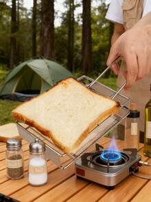 1个304不锈钢户外吐司架，可折叠面包冷却架，烘焙冷却架，多功能厨房架，通风防潮耐用专业烘焙冷却架 - 彩色 - 查看 6