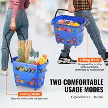 Carts & Wagons, Shopping Trolleys - Blue - View 4