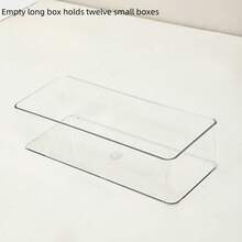 1/3pcs Transparent Jewelry Storage Box - Elegant Drawer Organizer For Earrings, Rings And Necklaces, Used For Keeping, Jewelry Box - Clear - View 13
