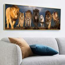 5D DIY钻石画套装，超大尺寸90x30厘米全钻圆形钻石工艺艺术套装，适合成人，最佳家居墙面装饰艺术品，理想的圣诞节和万圣节减压礼物 - 駝色 - 查看 17