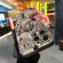 Funda para teléfono compatible con iPhone 17 aire/16/15/14/13/12/11. Profesional máximo 14/15 más dieciséis E 12/13MINI, X/XR/XSMax, compatible con Samsung Galaxy A03/A03CORE/A03S/A04/A04E/A05/A05S/A06/A06/A07/A12/A13/A13/A14/A15/A16/A17/A20/A20S/A21S/A22/A23/A24/A25/A26/A32/A34/A35/A36/A52/A53/A54/A55/A56/A71/A73/A81/F15/M35/M55/M56/NOTE10/NOTE10PLUS/NOTE20/NOTE20ULTRA/S10E/S20/S20FE/S20PLUS/S20ULTRA/S21/S21FE/S21P LUS/S21ULTRA/S22/S22PLUS/S22ULTRA/S23/S23FE/S23PLUS/S23ULTRA/S24/S24FE/S24PLUS/S24ULTRA/S25/S25EDGE/S25FE/S25PLUS/S25ULTRA, viene con protección de altura de lente y diseño de pupila. - Negro - Ver 2