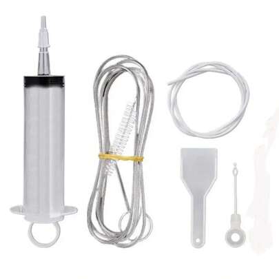 Removedor de obstrucciones de orificio de drenaje para refrigerador, cepillo para agujeros de nevera, limpiador de salida de agua para limpieza del hogar, herramientas de limpieza de dragado, 5/6 Uds. MDHX