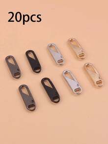 4/10/20pcs Zipper Repair Kit - Quickly Fix Broken Zippers On Suitcases, Bags & More