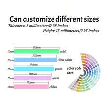 Pulseras de silicona personalizadas al por mayor, personalizables con texto, logotipo e conos, 30/500/1000 unidades. Pulseras de goma para eventos, recaudacin de fondos, regalos y concientizacin. silicona suave, varios tamaos y colores. - inicial - Ver 6