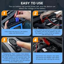 1000A UltraSafe Jump Starter, Super Capacitor 12Volt Car Jump Starter No Battery, Portable Jump Starter Battery Pack For Up To 10.0L Gas And 8.0L Diesel Engine,  Power Bank Battery Charger, LCD Display Car Battery Charger, Fast Charging USB Output, LED Emergency Lighting Flashlight, 12V Portable Jump Box - JSC2100 - View 5