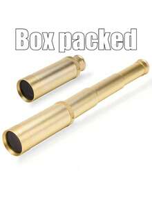 10x40 单筒望远镜 - 坚固耐用的金属结构，手动调焦旋钮，小巧轻便的设计，适用于天文观测、观鸟、狩猎和监视 - 是送给成人和青少年的理想户外望远镜礼物，成人双筒望远镜，狩猎装备，便携式光学器材，坚固耐用的光学器材 - 彩色 - 查看 12