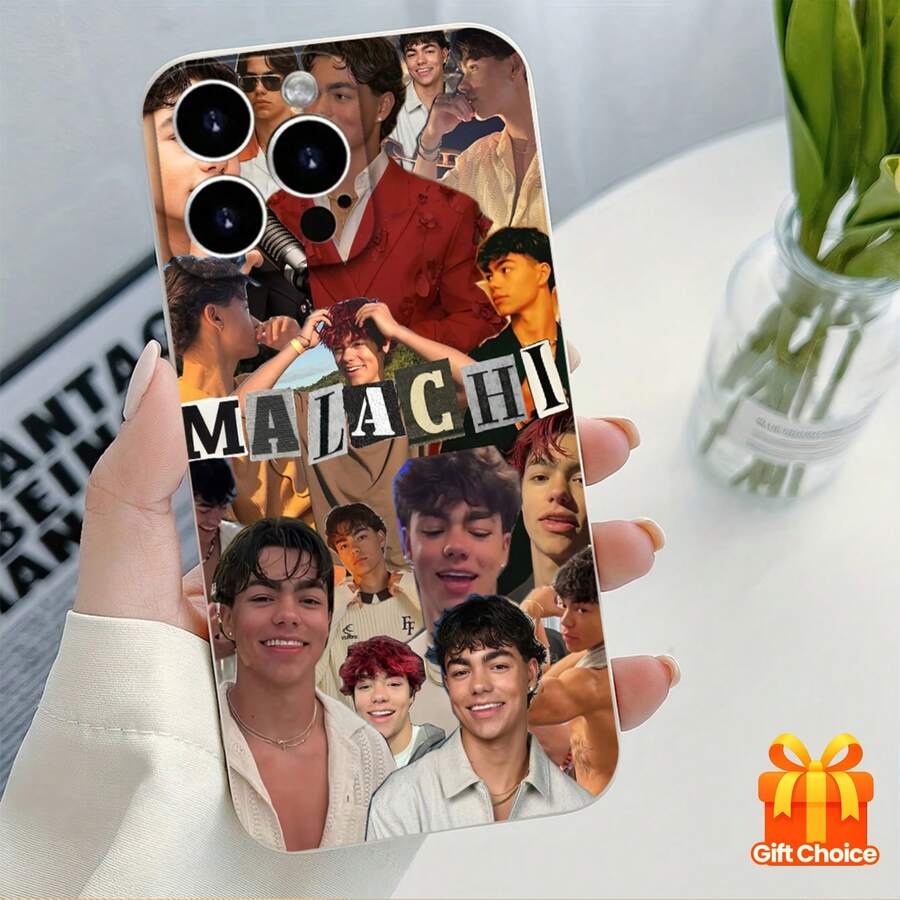 Malachi Barton TPU White Phone Case, Charming And Direct Thickened Shockproof Decorative Phone Case, Compatible With IPhone 11 To 16 Models, Including Pro Max And Pro Plus Series, Makes An Excellent Gift, Phone Protective Case - Ivory - View 1
