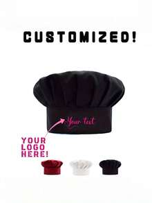 1 件个性化定制厨师帽，可定制刺绣文字和标志，男女通用，可定制姓名 - 专业优质厨师帽，趣味厨师帽，可调节专业烹饪帽，男女通用，适用于烘焙、烧烤、厨房、餐厅等场合，可调节弹性烘焙师厨房烹饪厨师帽，厨师礼物，烧烤爱好者礼物，送给厨师、爱人、爸爸、妈妈 - 彩色 - 查看 2