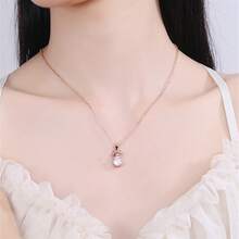 Women Pendant Necklaces - Gold - View 5