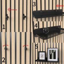 1 Giá đỡ tấm tiêu âm tối giản chịu lực cao - Lắp đặt không cần khoan, giá đựng tấm cách âm (Đen/Trắng), kệ đa chức năng phù hợp cho nhà/văn phòng/phòng thu âm - Giá trưng bày bình hoa và hoa tươi/khô cho phòng thu âm, giá trưng bày cây mọng nước và hoa tươi/khô trên tấm tiêu âm, tương thích với tấm tiêu âm, chai rượu vang, chai sâm panh - Lắp đặt dễ dàng, trang trí hiện đại, tấm cách âm tường, lưu trữ văn phòng, giá đựng thời trang, cấu trúc chắc chắn, lý tưởng cho nhà sản xuất âm nhạc. - Nhiều màu - Xem 5