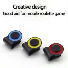 Mobile Game Joystick Suction Cup, Anti-Sweat Game Controller, Convenient Operation, Assist Game Control, Enhance Gaming Experience - Blue - View 4