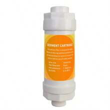 Household Water Purifier, Kitchen Faucet Filter, Tap Water Purifier, Pre-Filter, Non-Drinking Water Purifier, Washing Machine, Toilet, Shower, Water Heater Pre-Filter, Faucet Water Purifier Pre-Filter Cotton Accessories - White - View 10