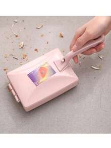 1pc Household Double Rollers Carpet Cleaning And Clothes Lint Removing Hair And Dust Removal Brush Multifunctional Cleaner - Multicolor - View 6