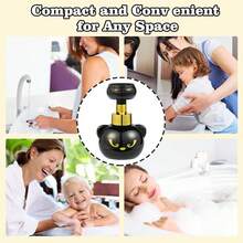 Cute Cat Paw Foaming Hand Soap Bottle, Black Cat Shaped, Pump Dispenser Releases Paw-Shaped Foam, Refillable, Suitable For Home, Hair Salon And Bathroom - Multicolor - View 6