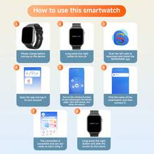 SIMSONLAB 2025 Smart Watch With 1.83" Touchscreen, Wireless Calling, Unisex, Connects To Smartphone, Waterproof Tracker - Multicolor - View 9