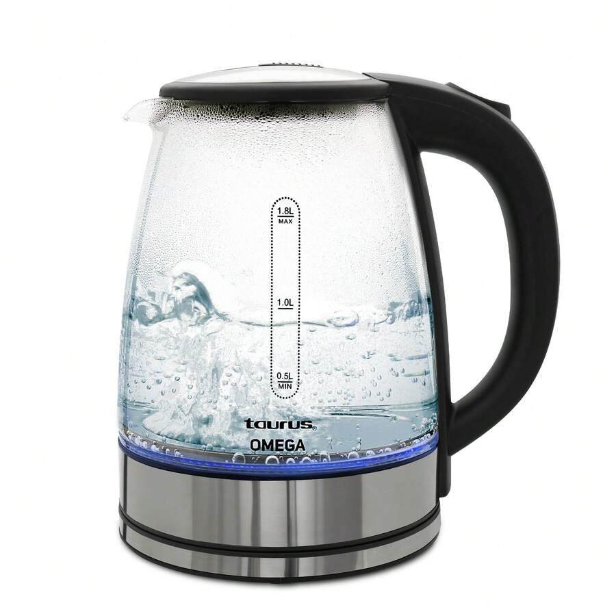 Hervidor LED de Vidrio Borosilicato 1.8L
