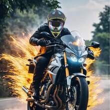 Casco Para Motocross Certificado Dot + Abs Gogles + Regalo - Rojo - Ver 6