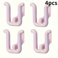 Self-Adhesive Slipper Rack, Waterproof Wall-Mounted Slipper Hook For Bathroom, Kitchen, Bedroom - Multicolor - View 7