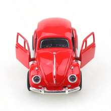 复古甲壳虫合金汽车模型，仿经典汽车玩具，汽车装饰品 - 彩色 - 查看 3