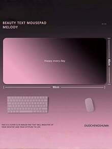 1 件装高级渐变色图案大号鼠标垫，办公桌垫，键盘垫，全包覆设计，防滑橡胶底，卡通图案，返校季游戏鼠标垫，办公桌配件，文具，鼠标垫，适用于办公室、学生办公桌，办公用品，办公室装饰，办公桌配件，办公桌配件，办公用品，鼠标垫，书桌鼠标垫，办公桌装饰 - 彩色 - 查看 9