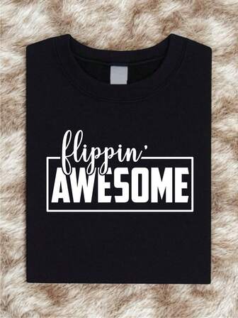 Flippin Awesome Shirt, Husband Gift, Awesome Dad T-Shirt, Dad Life Apparel, Casual Everyday Wear, Awesome Birthday Gifts, Be Cool Tee IT-4367