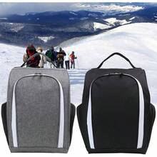 Bolsa de zapatos de con ventilacin y bolsillo exterior, bolsa de viaje para zapatos de, bolsa de transporte con cierre, bolsa de zapatos de, bolsa de viaje, bolsa de accesorios para - gris - Ver 2