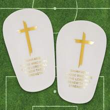 1 Pair Mini 40:31 Football Training Inserts, Match Training Pads - Comfortable To Wear, Durable And Wear-Resistant