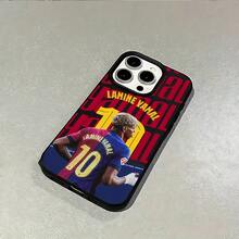 Football Genius B-Barcelona No. 10 Y-Yamal Shockproof Soft Back Cover Phone Case Compatible With IPhone 17 16 15 14 13 12 11 Pro Max Air Plus, Couple Gift - Multicolor - View 8