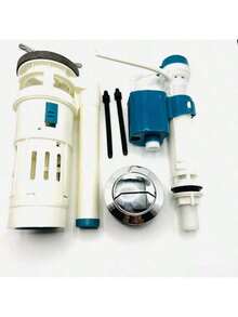 Modern Toilet Flush Valve Replacement Kit, Plastic Structure, Fits Multiple Toilet Tank Models, Easy Installation, No Pressure Bathroom Bathroom Accessories Bathroom Tools - Multicolor - View 10