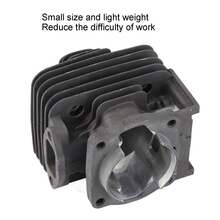 Cylinder Piston Kit for 52CC 44F‑5 Engine Carbon Brush Cutting Machine Parts Set 44mm - Negro - Ver 4