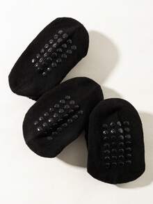 1/5/10 Pairs Baby/Toddler Girls Black & White Non-Slip Dot Socks, Classic Versatile Cute Lace Trim Socks, Minimalist Fashion Soft Breathable Moisture-Wicking Short Socks, Suitable For Holidays, Gifts, Daily Wear, Stage Performance, Campus Activities, Vacation - Multicolor - View 5