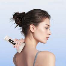 Instrumento eléctrico inteligente recargable por USB de 1200 mAh para ventosas y raspado, para uso doméstico, masajeador de ventosas inteligente con 9 velocidades ajustables, masajeador eléctrico doméstico de ventosas y gua sha con ventosas grandes de succión y deslizamiento para frotar el abdomen, la espalda, las piernas y masajear, dispositivo portátil, ventosas fáciles de usar, deslizamiento suave, regalos para las fiestas navideñas - Beis - Ver 6