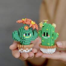 Đồ chơi lắp ráp mô hình cây xương rồng bằng hạt vi mô, đồ chơi trang trí hoạt hình dễ thương, quà tặng cho gia đình, bàn làm việc, ngày Valentine, sinh nhật, Giáng sinh, Halloween, Ngày của Mẹ, Ngày Nhà giáo. - Nhiều màu - Xem 8