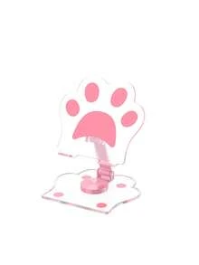 1 Peça Suporte de Telefone em Formato de Pata de Gato Fofo, Suporte Flexível para Tablet PC, Suporte de Mesa para Assistir TV, Adequado para Dormitório de Estudante
