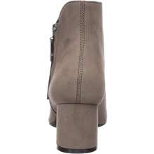 TLL  MARC JOSEPH NEW YORK Botines de lujo de piel auténtica con cierre Botas cortas al tobillo para mujer6550 - nubuckdetierra - Ver 3