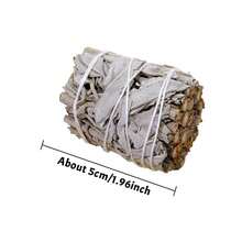 1set Natural Stone Selenite Wand With White Sage Grass Smoky Indoor Purification Grass Incense Home Office Ramadan The Month Of Fast Thanksgiving Gift - Sage Sacred Wood Card Set - View 9