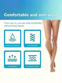 Bộ 4/8/16 miếng băng chống ma sát cho đùi, băng bảo vệ ma sát thoáng khí cho mặt trong đùi, miếng dán chống ma sát cho thể thao ngoài trời, thích hợp cho mùa hè, mùa đông, thể thao, chạy bộ, đạp xe, thoải mái khi sử dụng. - Nhiều màu 1 - Xem 4