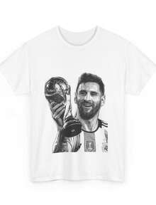 T Shirt _ Argentina Football Vintage Soccer Tee _ Retro Streetwear Graphic Uni Top - trắng - Xem 1