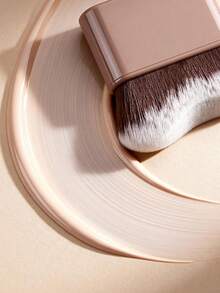 Personalized Custom S-Shaped Wave Seamless Foundation Brush Large BB Cream Brush Contour Makeup Brush Portable Packaging 2025 New Model - one-size - View 5