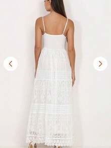 Boho Chic Long Dresses - Exclusive, Elegant And Timeless Autumn And Winter  Boho Line - 白色蕾絲 - 查看 2