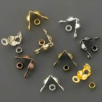 200pcs DIY Connection Ring Set, Including 100pcs Of Buckle And 100pcs Of Positioning Beads, Suitable For Jewelry Making, Bracelet Necklace Connectors, Earring Dangle Tail Clasp, Double Suspender Buckle, Double Head Tail Bag Clasp, Flat Clamp For Fixed Round Beads, Handmade Beads, Spacer Bead Connectors, Etc