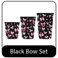 3pcs Reusable Neoprene Iced Coffee Cup Sleeve, Fits Large Cups, Compatible With Various Brands Of Iced Tea And Coffee Cups, Suitable For Hot And Cold Drinks, Great For Valentine's Day - Multicolor - View 15